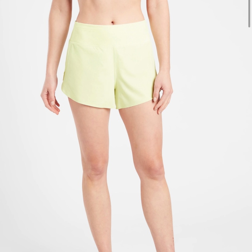 Yellow Athleta Shorts